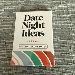 Date Night Ideas Scratch Off Cards